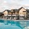 Pool area with lounging space 