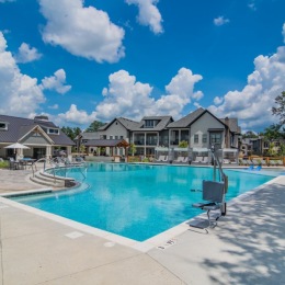 Our resort-style saltwater pool and sundeck are waiting for you! Grab a cold drink, put on some sunscreen, and soak up the sun at our luxurious pool. ☀️
. . .
#resortystylepool #saltwaterpool #southeastbeasts #southeastbeastmode #luxuryliving #unwind #adventure #thrive #riverisland #augustaga #martinezga #theheronatriverisland #heronatriverisland #livetheheron Instagram post from @livetheheron on May 24, 2023 19:26:22pm